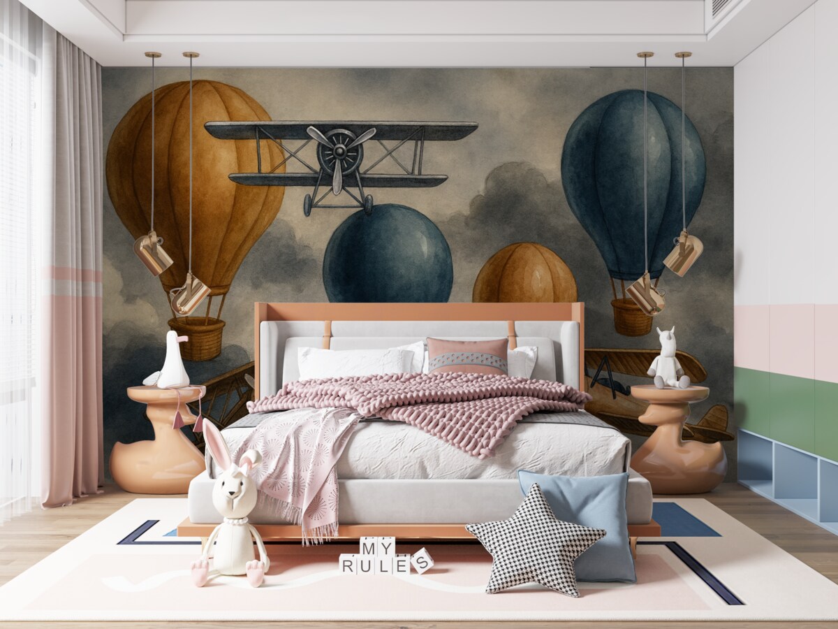 Fototapeta Podróże i unoszące się marzenia.