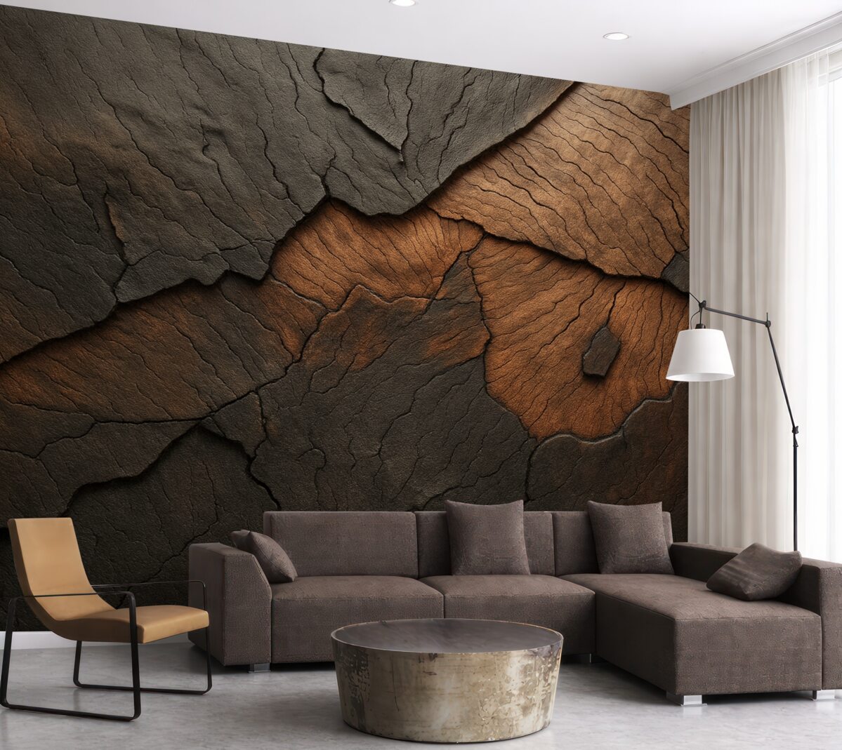 Fototapeta drewno, struktura, szczeliny, mrok, kora, warstwa