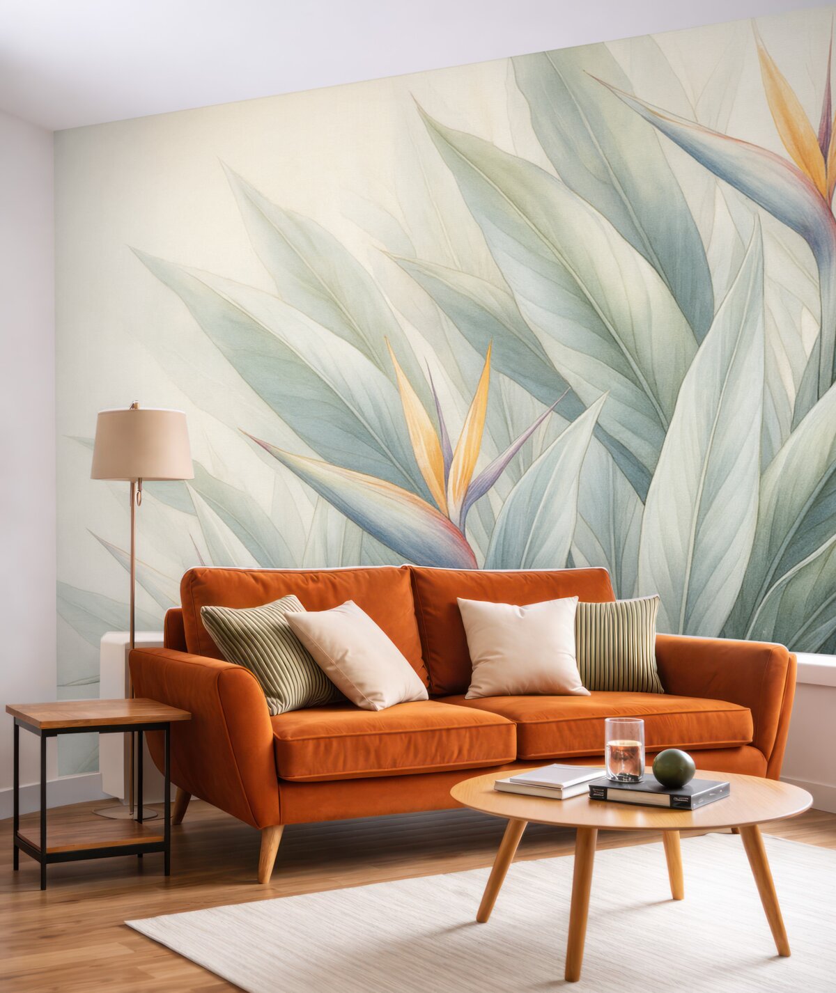 Fototapeta Liście strelicji.