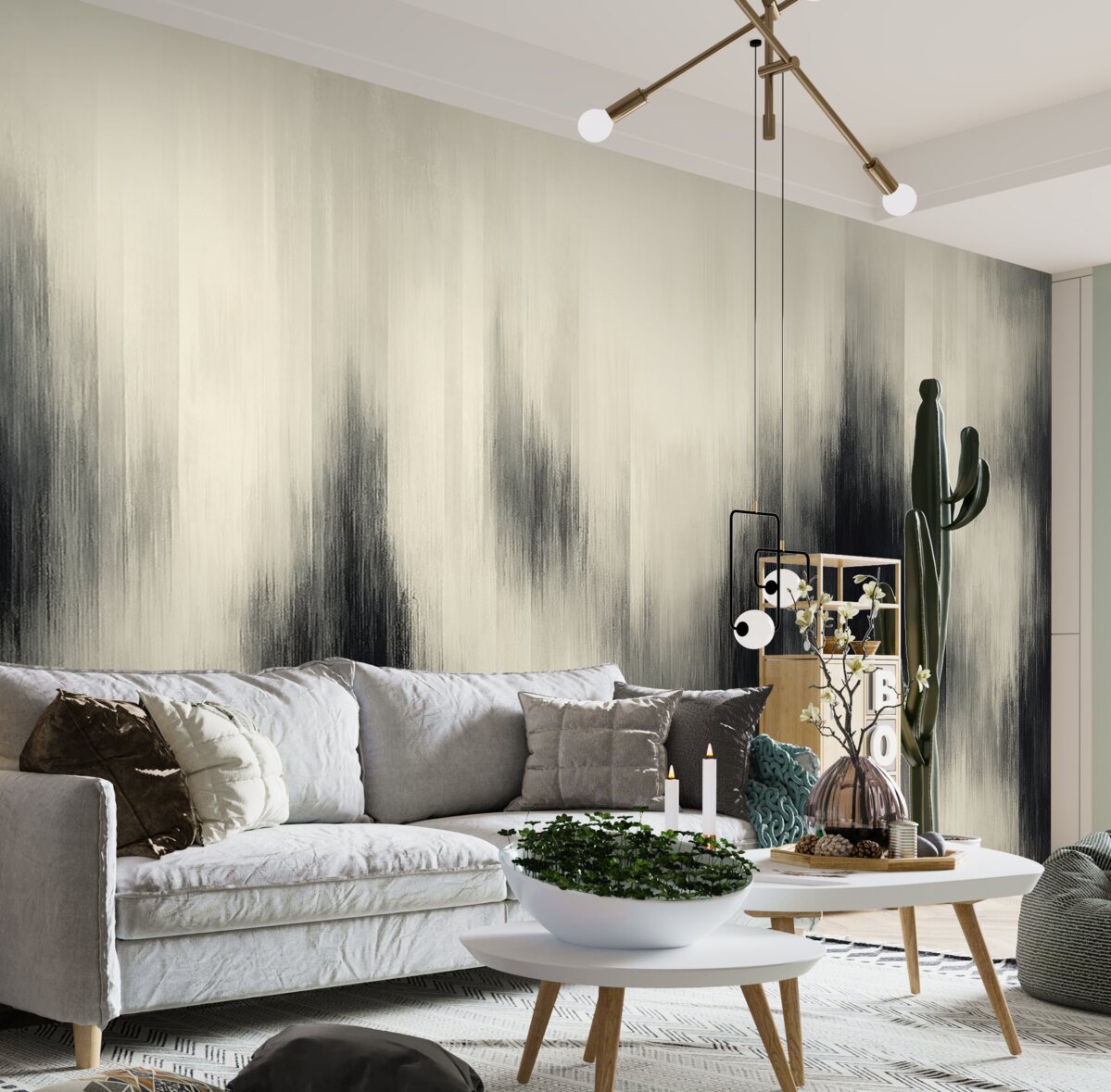 Fototapeta abstrakcyjne tło w pionowych pasach