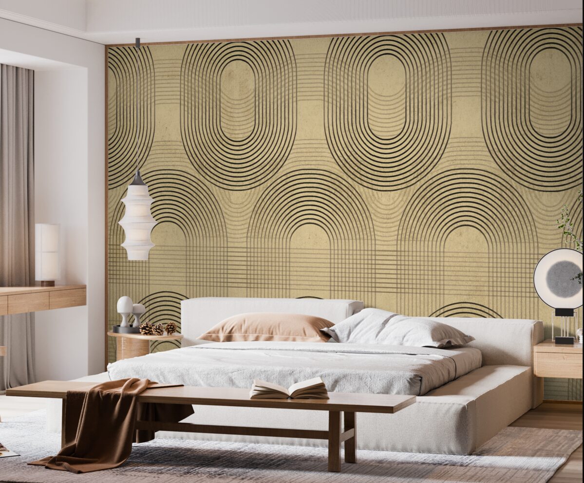 Fototapeta Wzory na rachunku z użycia starego papieru.