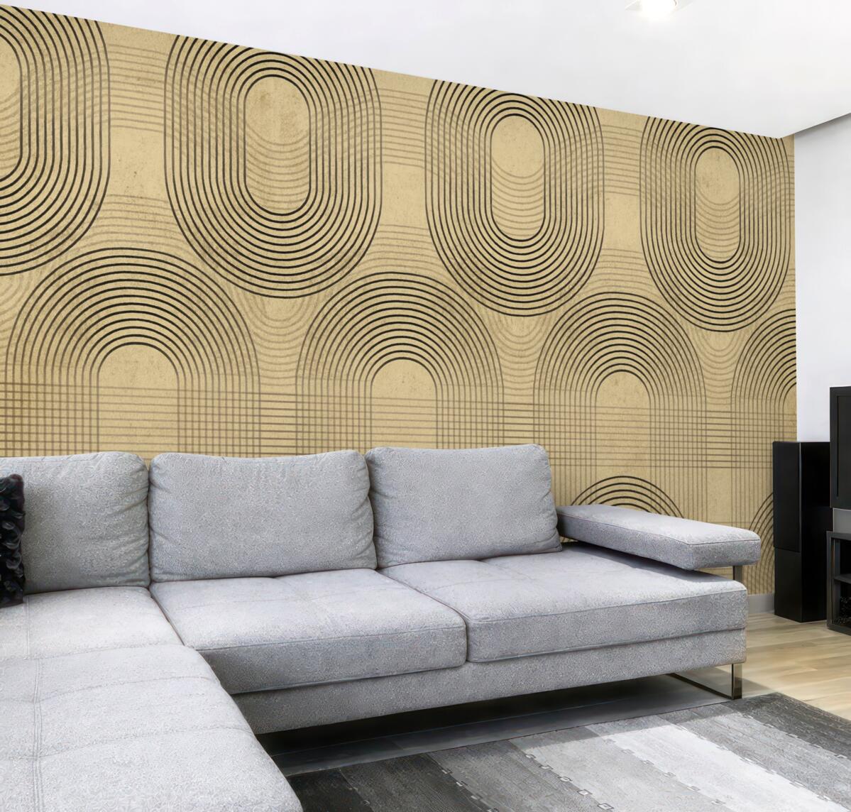 Fototapeta Wzory na rachunku z użycia starego papieru.