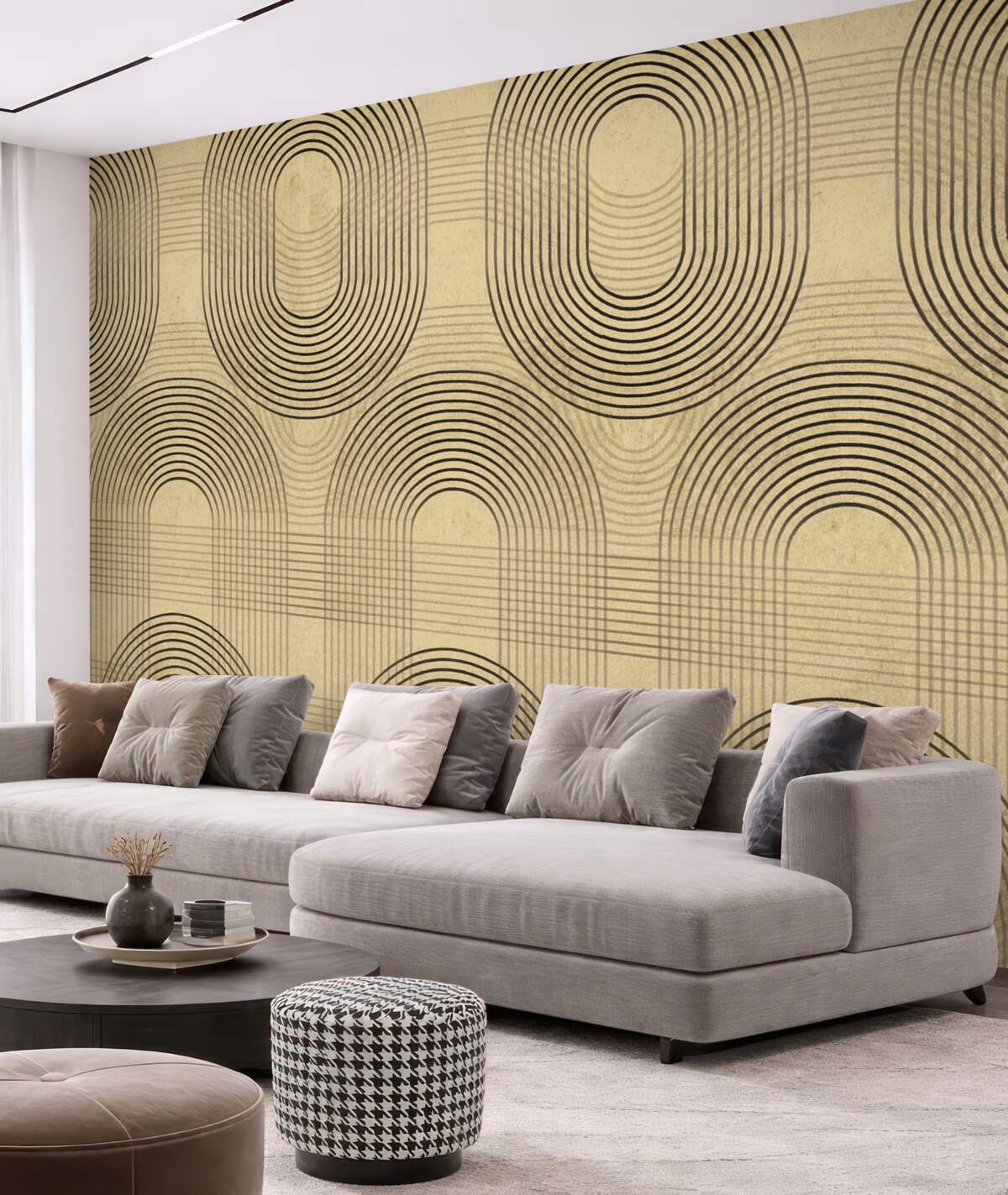 Fototapeta Wzory na rachunku z użycia starego papieru.