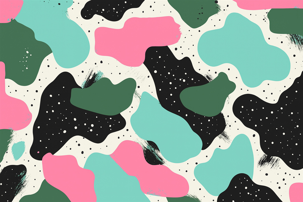 Fototapeta Abstrakcyjne plamy.