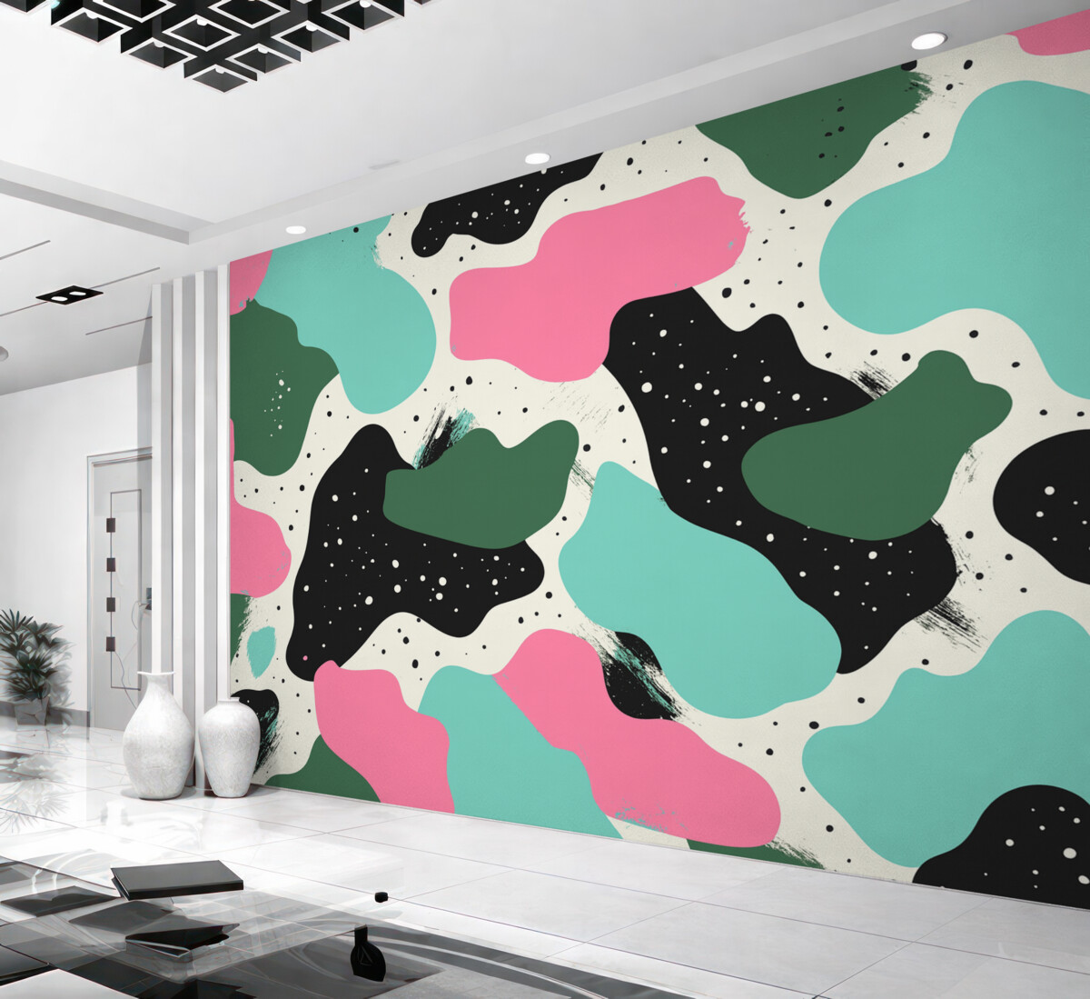 Fototapeta Abstrakcyjne plamy.