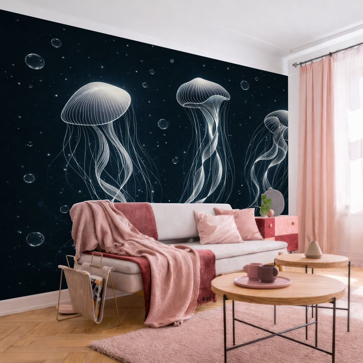 Fototapeta Meduza i bąbelki