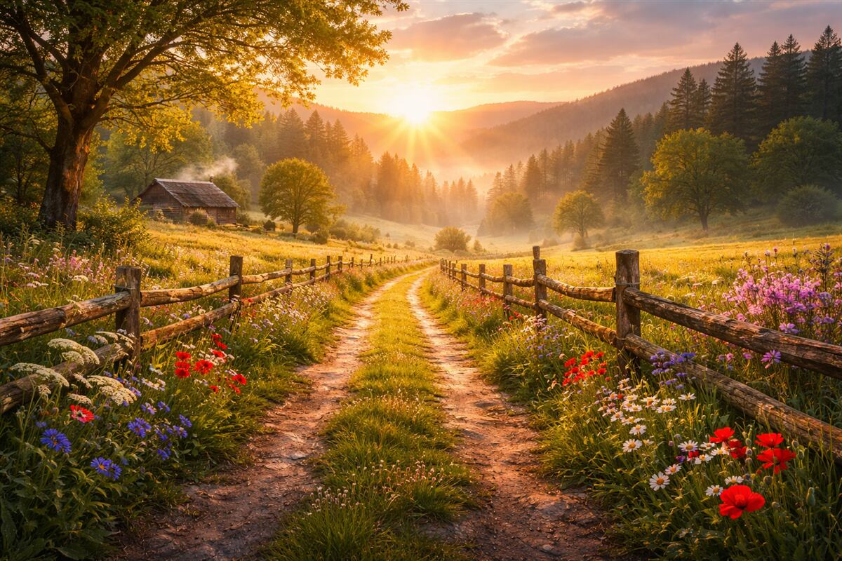 Fototapeta Tropikalne liście w deszczowej akwareli