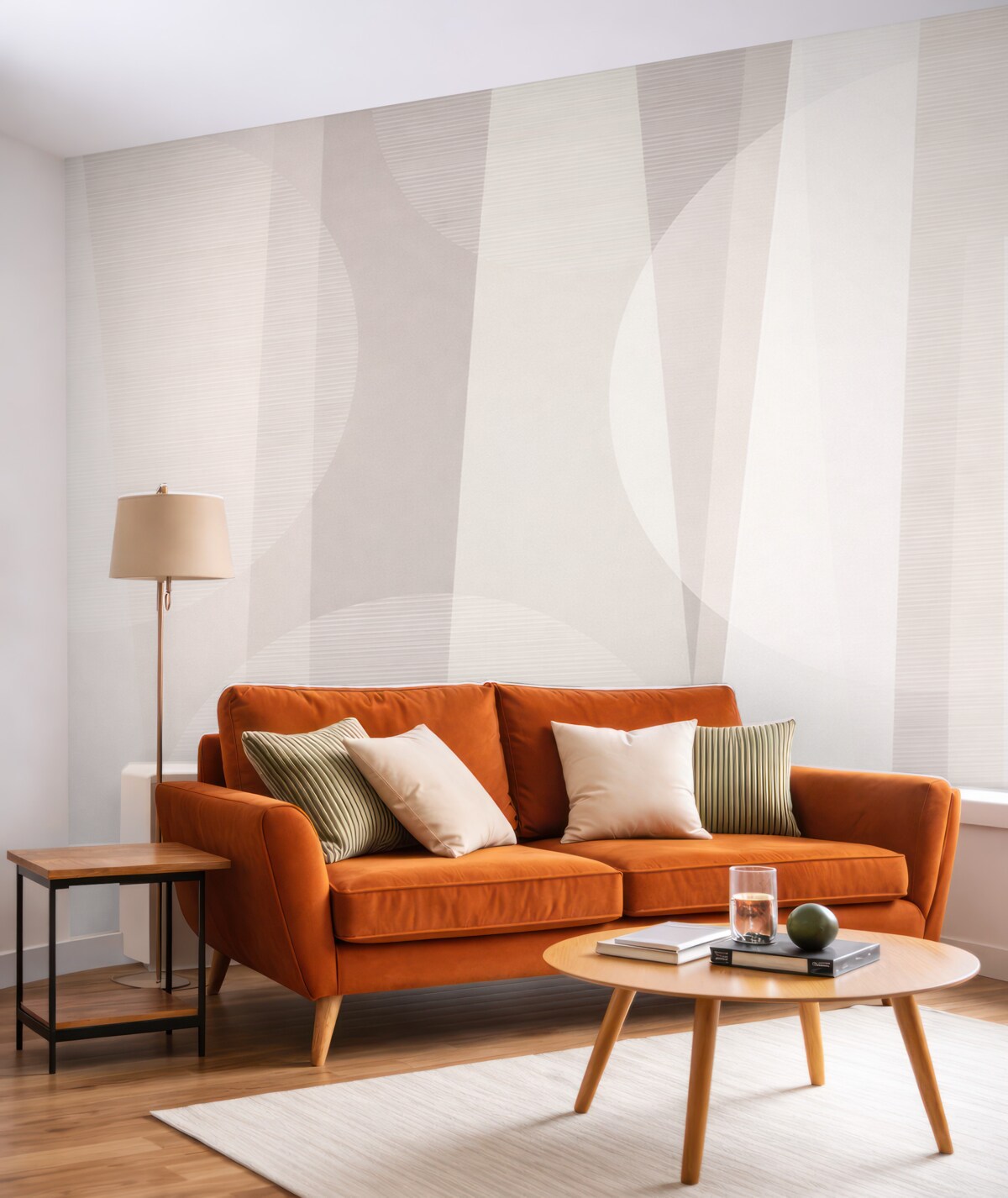 Fototapeta Tęcza z konstelacjami.