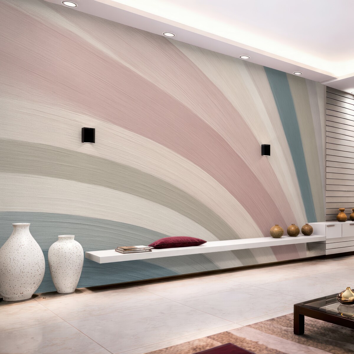 Fototapeta Abstrakcyjne zamachy farbą.