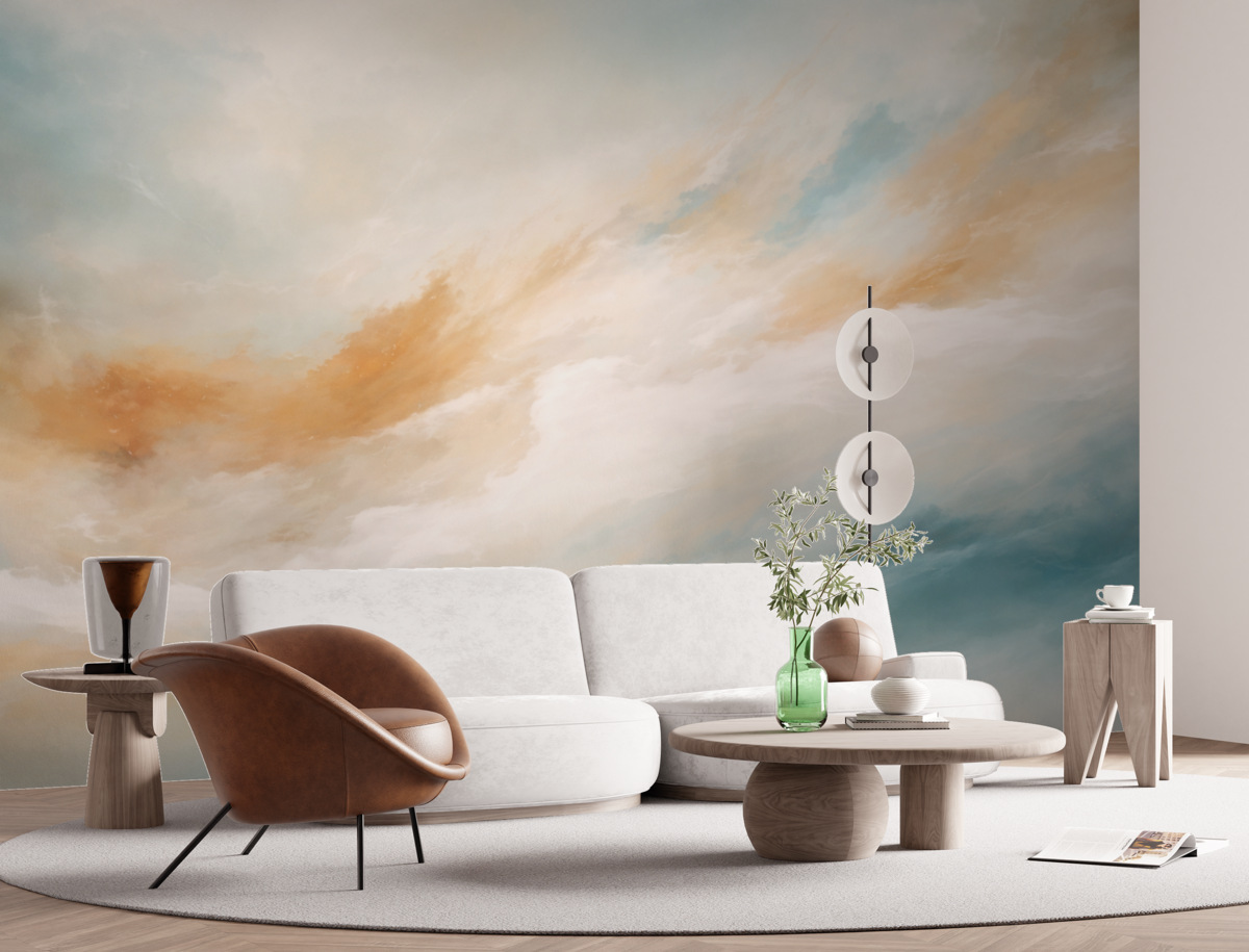 Fototapeta Rozcieńczanie farby przez szkło.