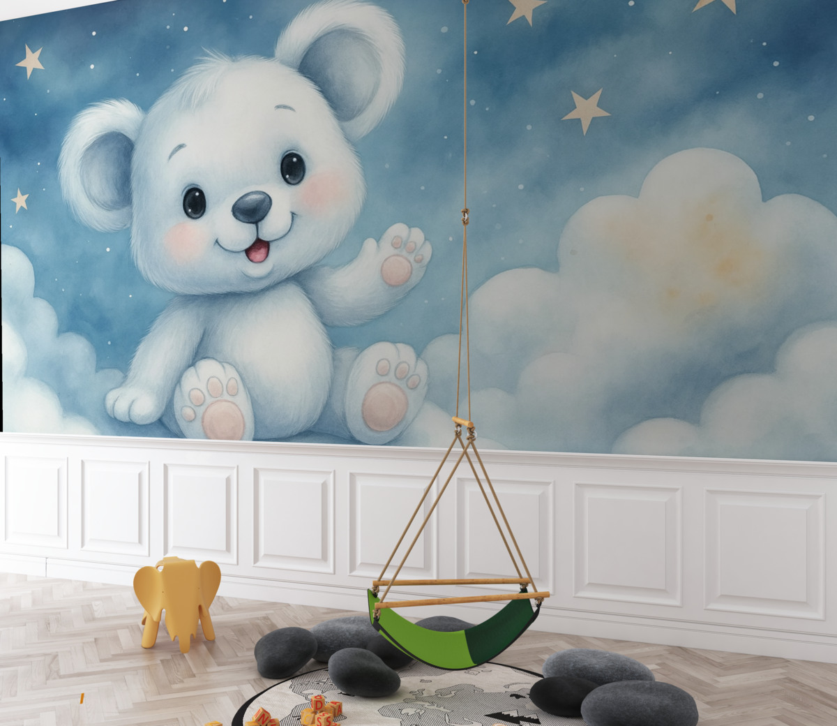 Fototapeta Zabawny miś.