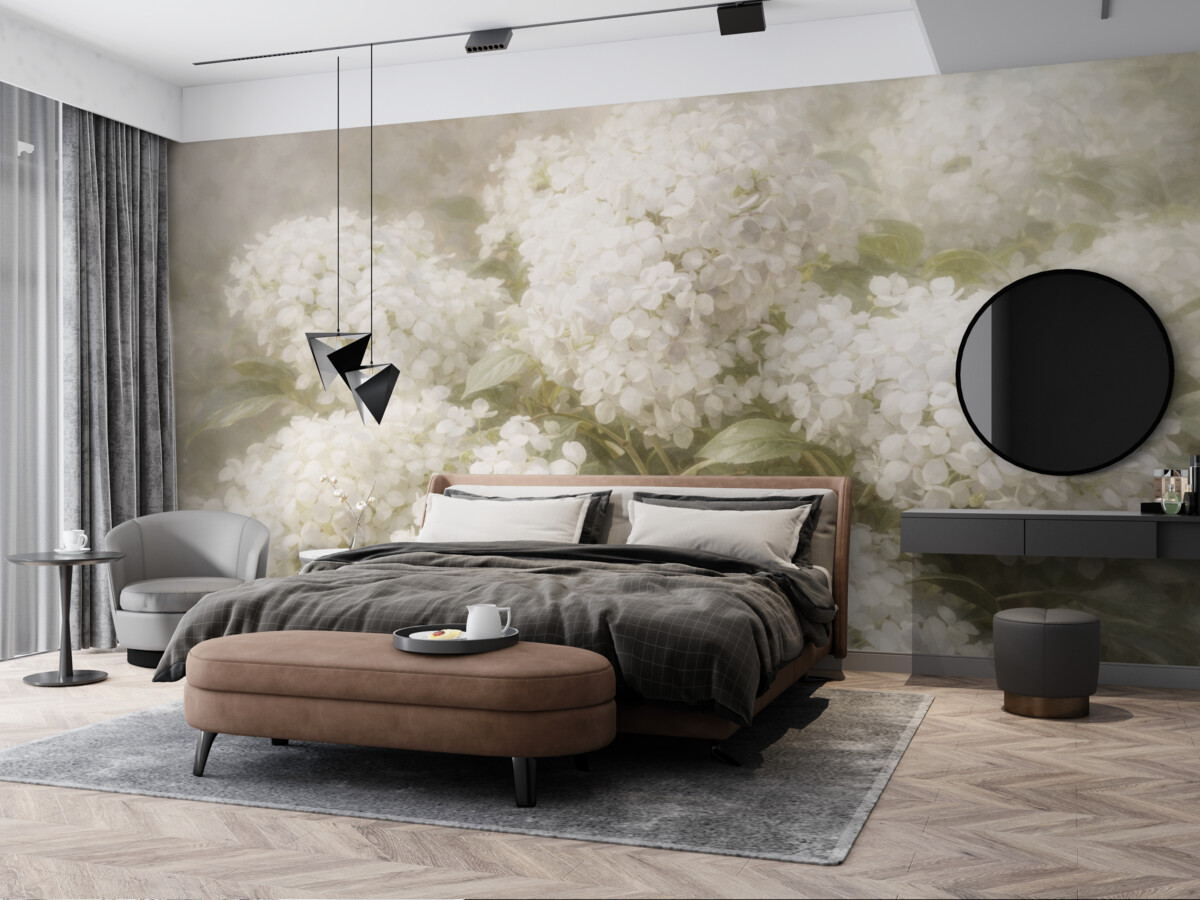 Fototapeta Kwiaty bzu to piękne rośliny, które zachwycają zapachem oraz walorami estetycznymi