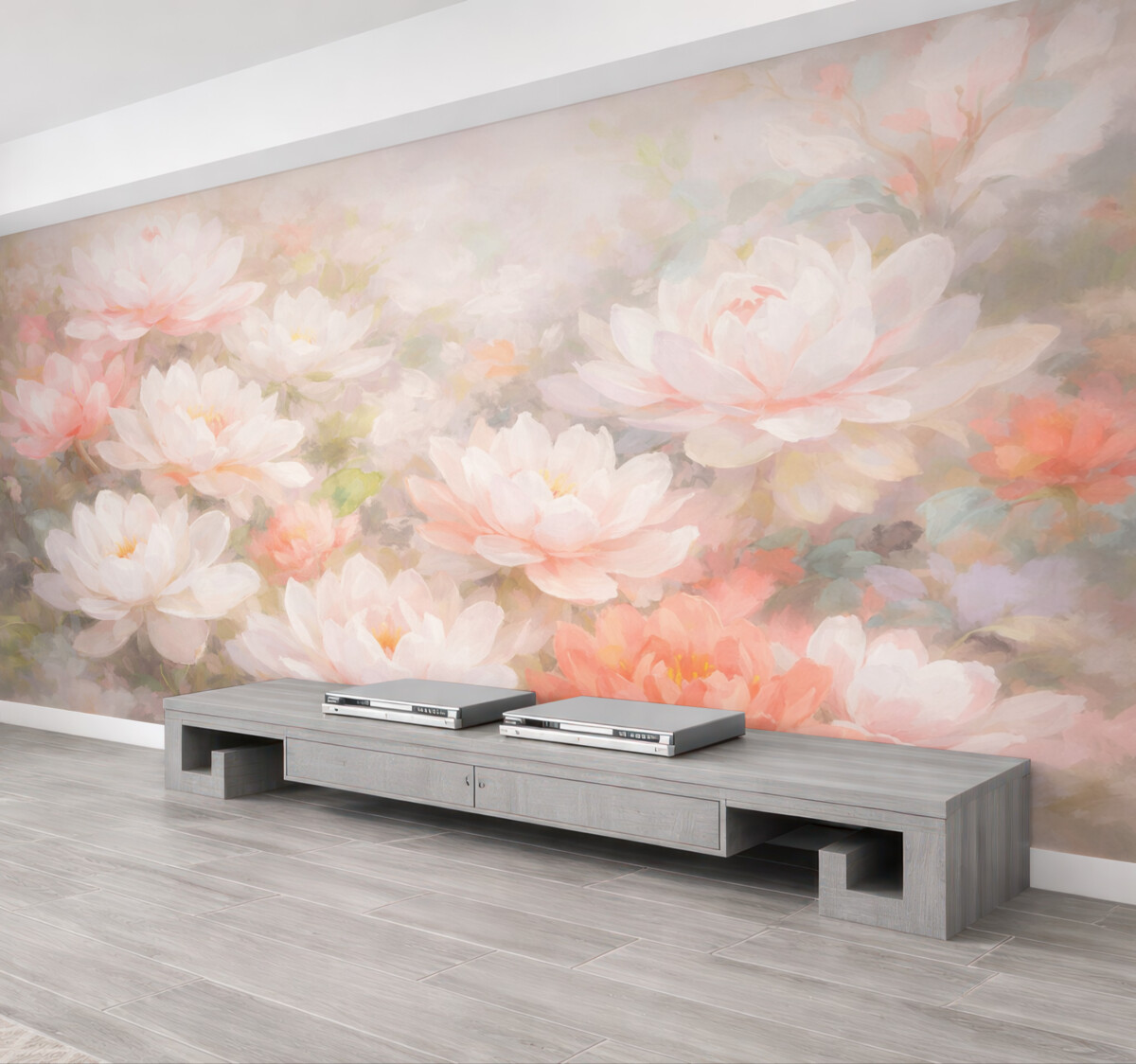 Fototapeta Różowe rośliny kwitnące.