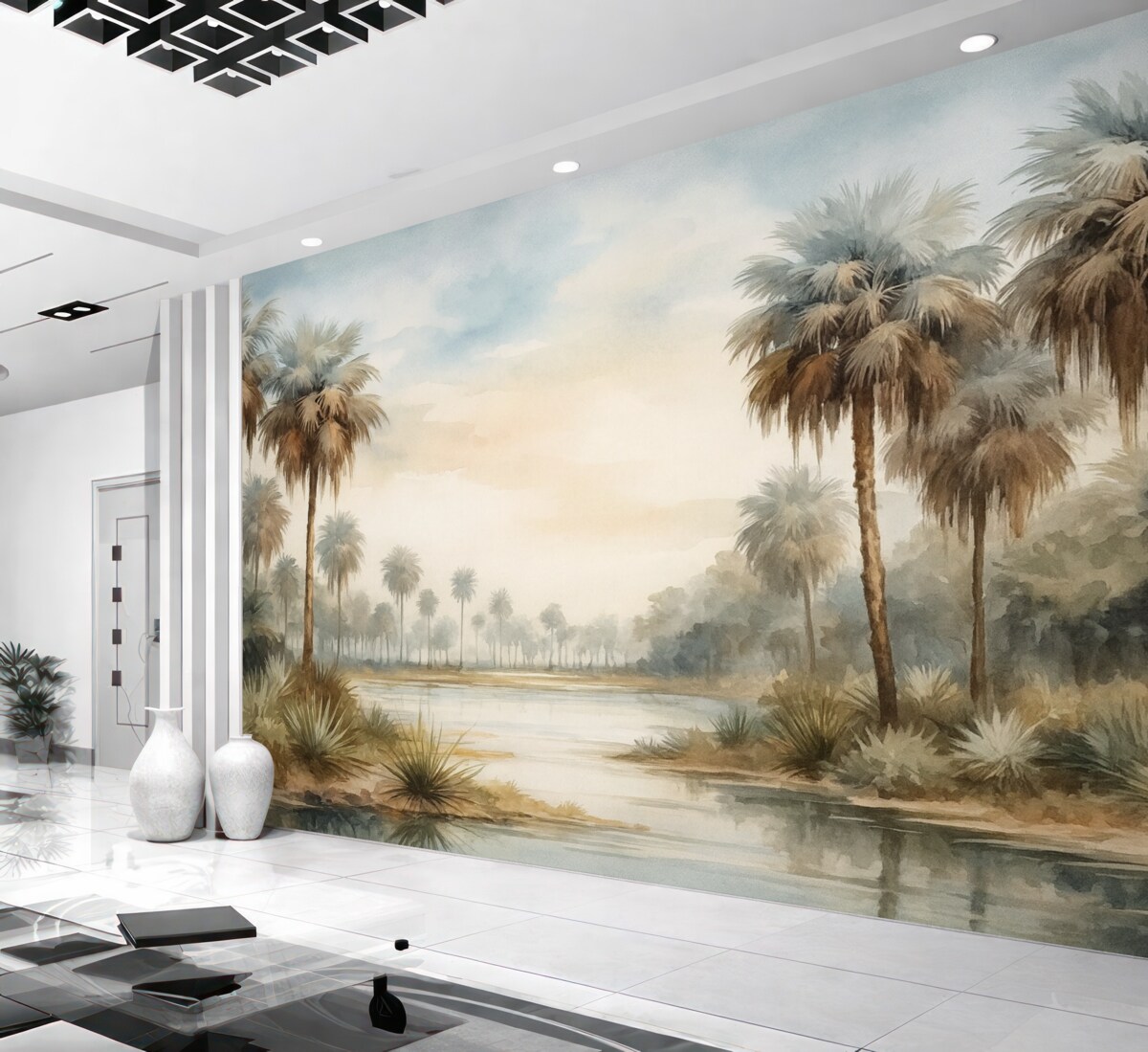 Fototapeta Tropikalny pejzaż.