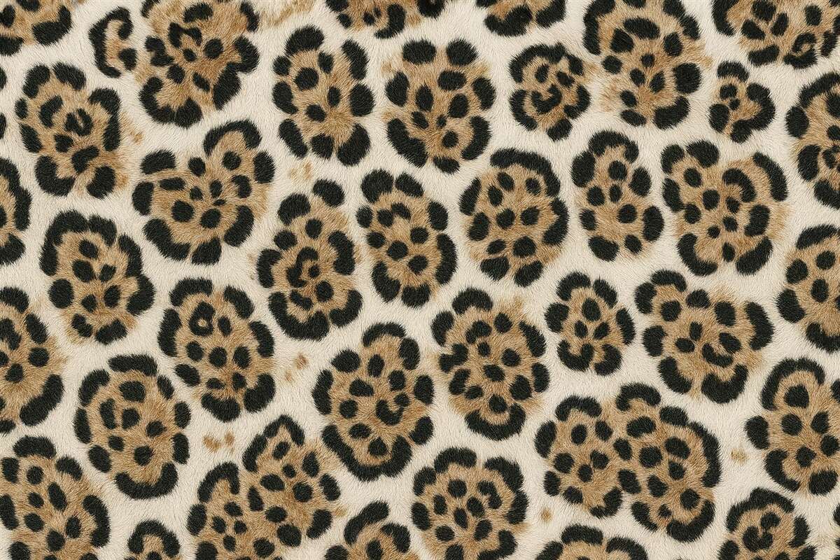 Fototapeta Wzór skóry lamparta.
