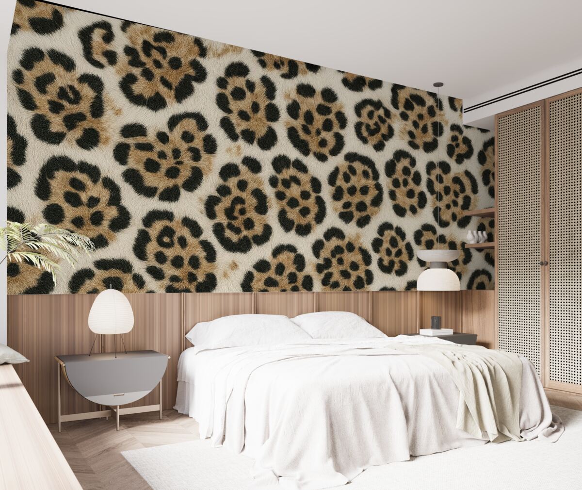 Fototapeta Wzór skóry lamparta.