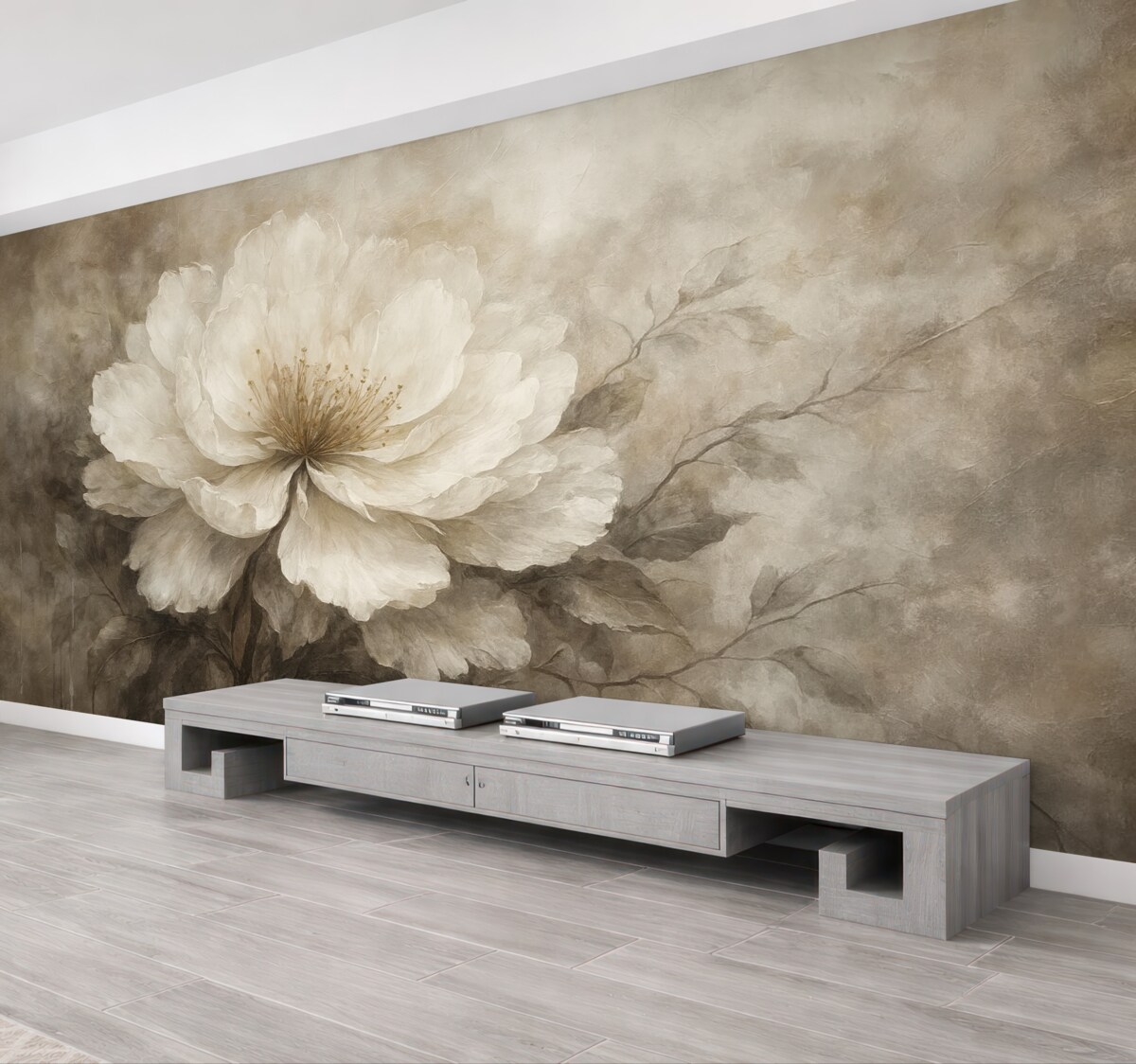 Fototapeta Obszerny abstrakcyjny kwiat.