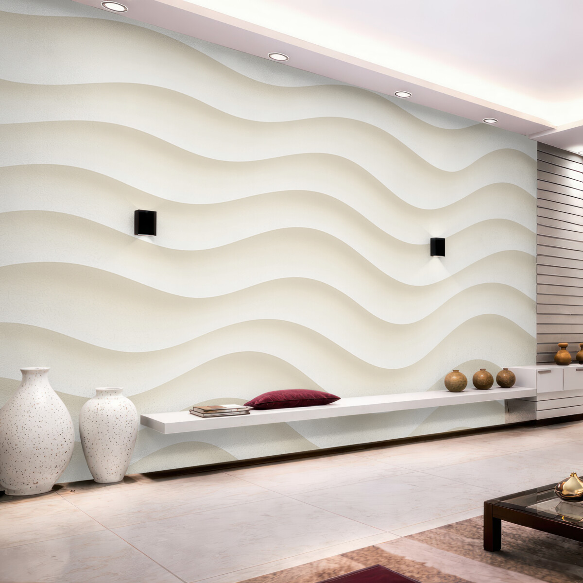 Fototapeta Jasny strumień piasku.