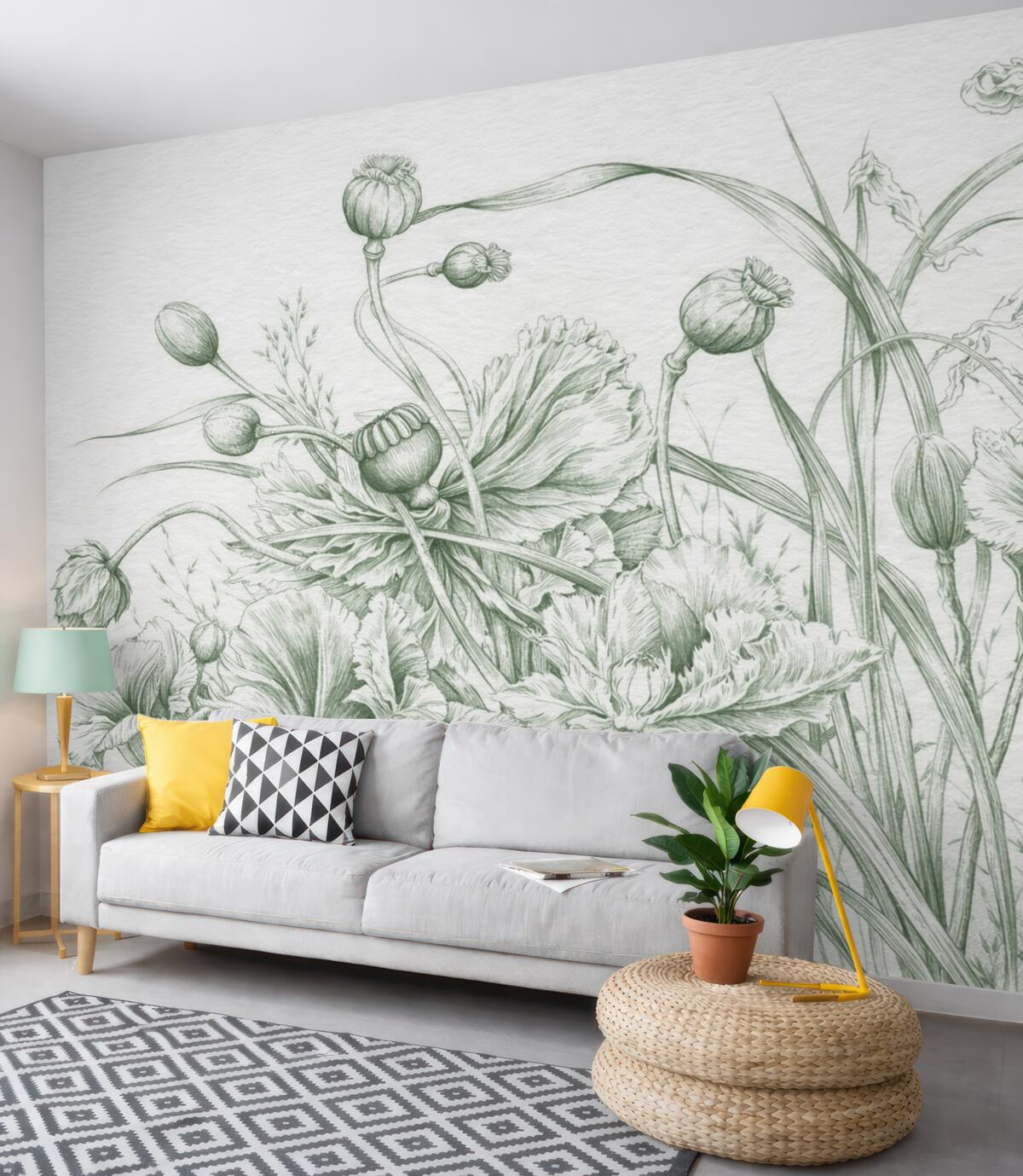 Fototapeta Ilustracja roślinna