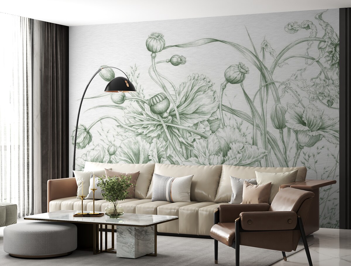 Fototapeta Ilustracja roślinna